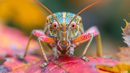 macro life of insect