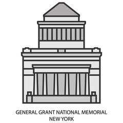 General Grant National Memorial, New York.eps