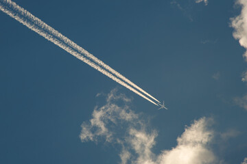 airplane, flight, fly high, passenger plane