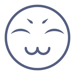 A set of chatting expressions emoticon icon pack