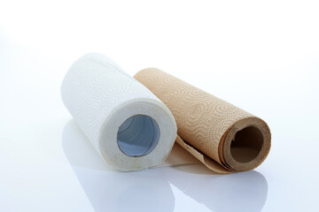 Two Color Paper Towel Kitchen Tissue Roll