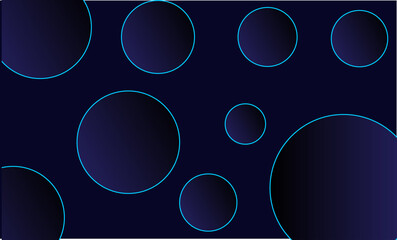 abstract background with circles
