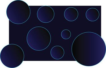 background with circles