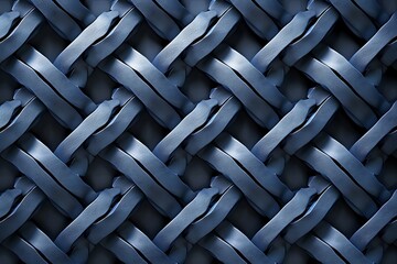 Interlocking vector elements forming an aesthetically pleasing and seamless pattern, displayed in breathtaking