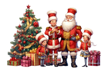 PNG Christmas theme borber baby togetherness anticipation.