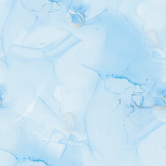 Shiny Golden Texture. Luxury Abstract Art Painting. Blue Marble Background. Vector Ink Canvas. Water Elegant Background. Gold Sea Paint. Alcohol Ink Marble. Foil Oriental Watercolor. Liquid Watercolor