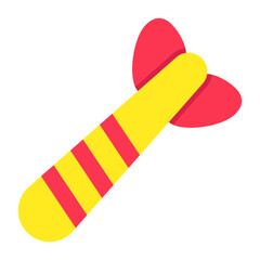 Modern design icon of dart pin