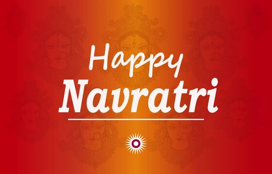 Happy Navratri Video clip art