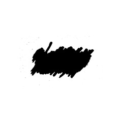 Black paint brush png image