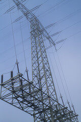 large high voltage pylons for industry