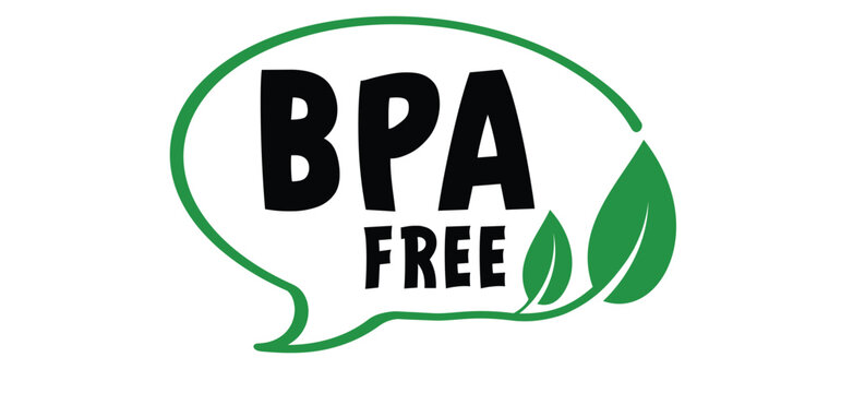 Stop, no BPA free, Bisfenol A. Bottles are made from alternative materials, chemical used to harden and strengthen plastic that does not contain any harmful chemical. Non toxic plastic, eco package. 