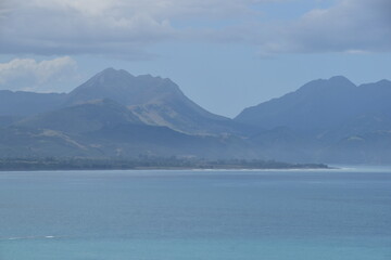 Hiking along the stunning coastline of the Kaikoura Peninsula Walkway on the South Island, New Zealand