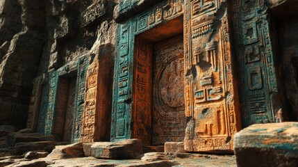 Ancient Stone Doorway