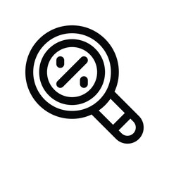 search icon. vector line icon for your website, mobile, presentation, and logo design.