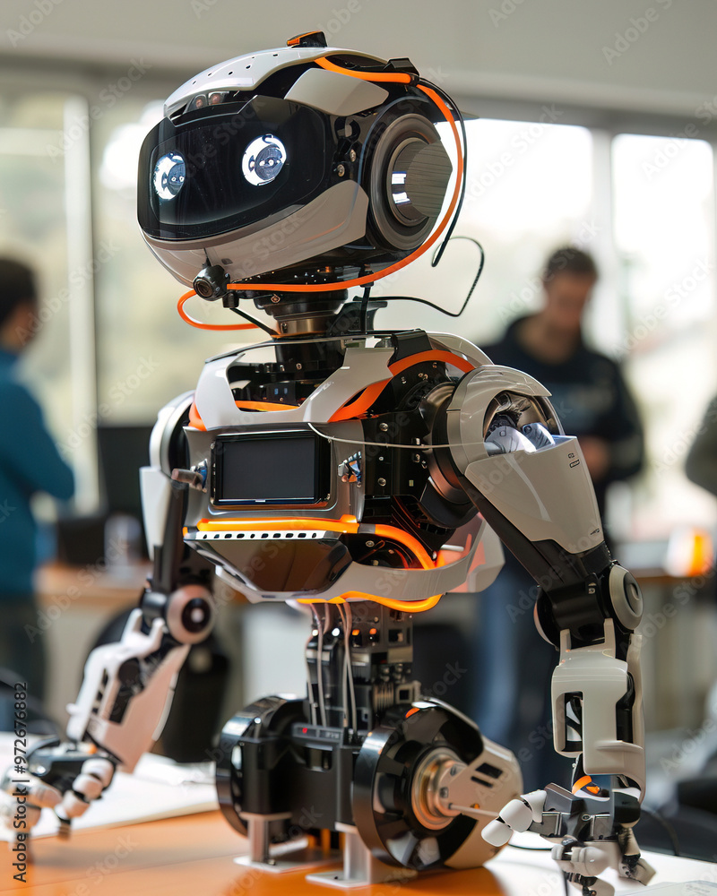Aufkleber presentation on the challenges of developing autonomous robots for complex, unstructured environment