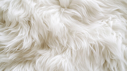 white plush fabric texture background