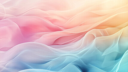 Obraz premium Abstract Colorful Wavy Lines Background