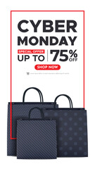 Modern Cyber Monday Super Sale Banner for Business Marketing