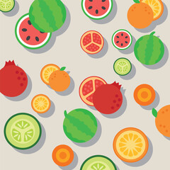 fruit pattern