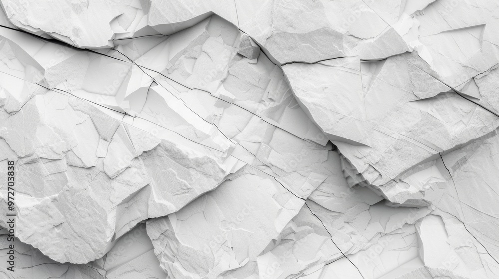 Poster abstract white background of natural architecture stone texture background pattern conceptual wall b