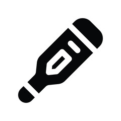 thermometer icon. vector glyph icon for your website, mobile, presentation, and logo design.