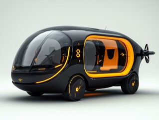 Futuristic Autonomous Vehicle
