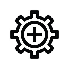 medical service icon. vector line icon for your website, mobile, presentation, and logo design.