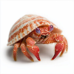 Hermit Crab Isolated