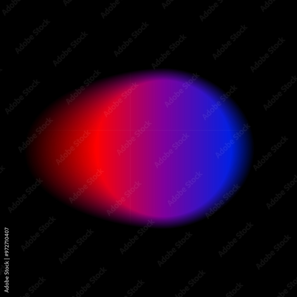 Poster gradient color round shape background. abstract red blue blur circle with graduation. neon colored r