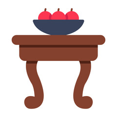 Premium download icon of fruit table