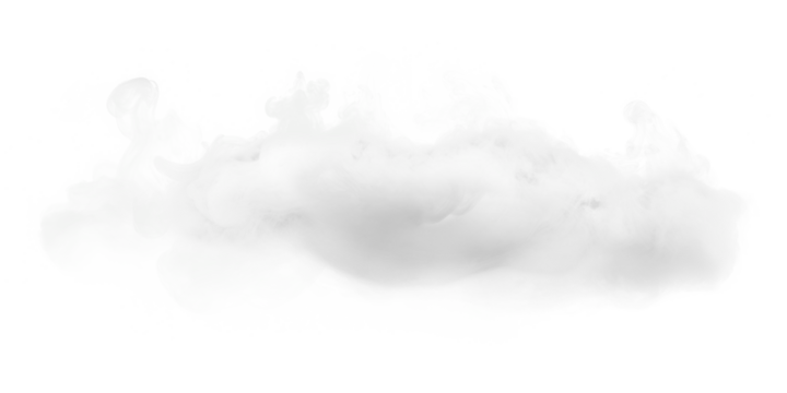 PNG Fog element effect, transparent background
