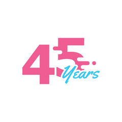 Anniversary Number Fun Design Collection