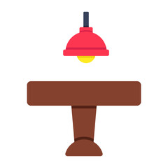 A modern design icon of ceiling lamp