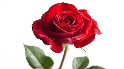 single red rose