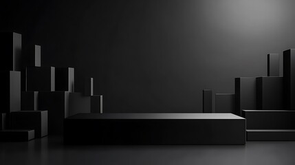 stage with spotlight