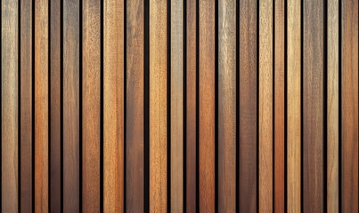 Fototapeta premium Close-up of a wooden wall, featuring vertical planks with natural wood grain and color variations.