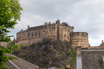 The castle of Edimburgh