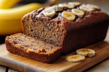 a delicious banana bread 