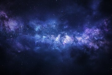 Fototapeta premium Celestial Beauty A Breathtaking View of the Milky Way Galaxy with Swirling Dust and Stars