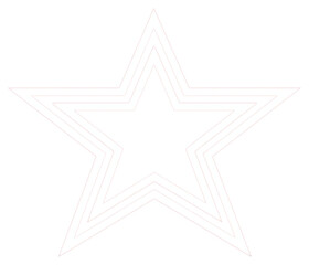 Fototapeta premium PNG Star symbol patriotism shape.