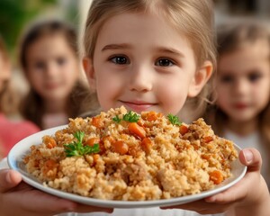 Happy Family Gathering Around a Delicious Thanksgiving Turkey Feast with Homemade Stuffing, A Celebration of Tradition and Togetherness