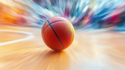 Fast-paced Basketball Action
