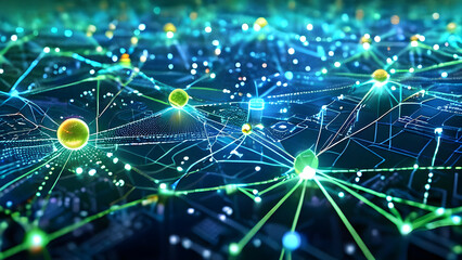 Obraz premium social network concept