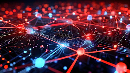 Fototapeta premium social network concept