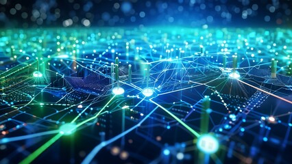 Fototapeta premium social network concept