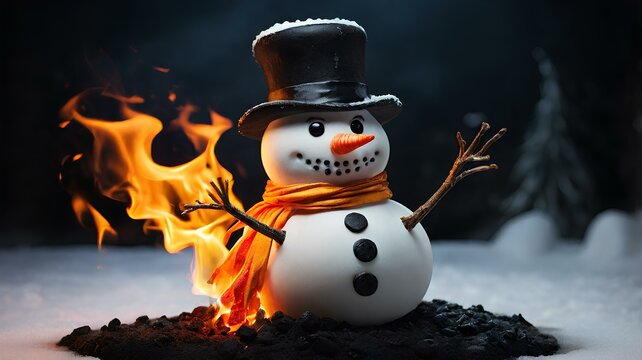 The Hotest Snowman