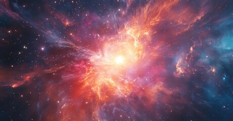 Mesmerizing Cosmic Explosion Illuminates the Boundless Universe in Captivating Splendor