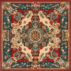 Obraz premium vintage wall carpet