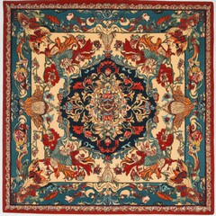 Naklejka premium vintage wall carpet