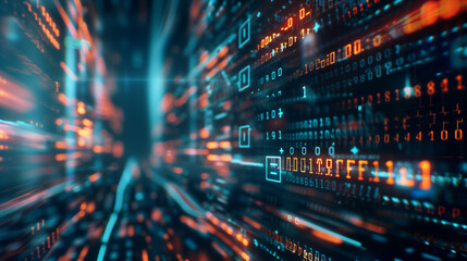 Obraz premium Digital Abstract Background